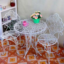 Hot Selling Metal Iron Portable Table and Chairs